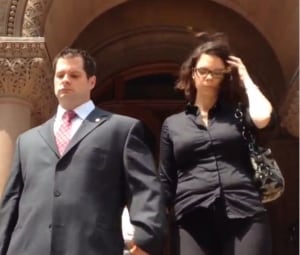 Const. James Forcillo seen leaving court on Tuesday.