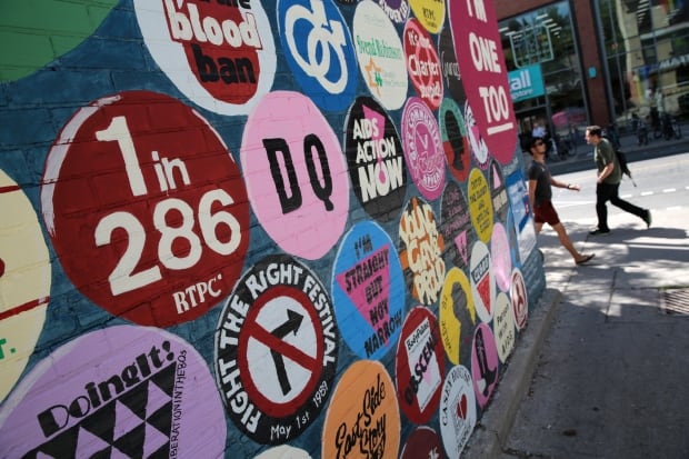 Toronto gay pride murals