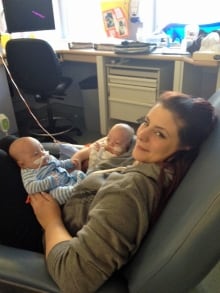 Katrina Hatch and twins