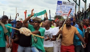 South Africa Mine Strike