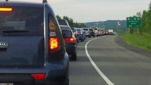 Traffic snarl