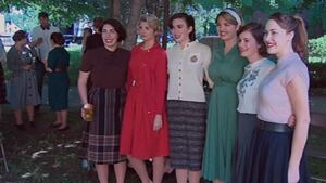 Some of the actors who served as extras in the film Dominion
