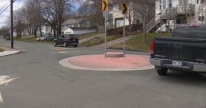 Roundabout on Old Topsail Road