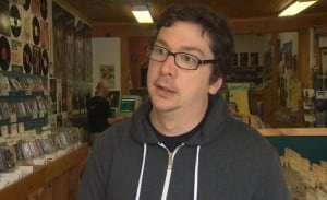Gabriel Piller manager of Fred's Records