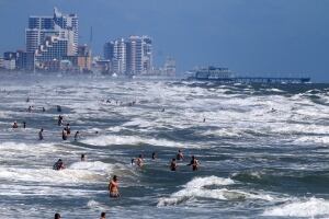 Tropical Weather storm Hurricane Arthur U.S.