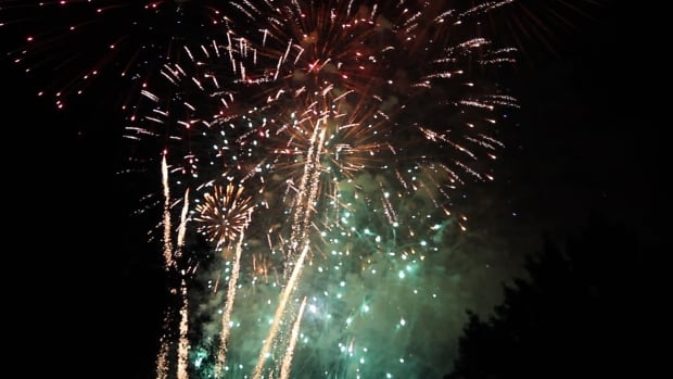 Regina fireworks July1, 2014