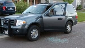 RCMP SUV in Moncton