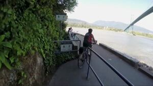 Cyclists - Vancouver's Stanley Park Seawall