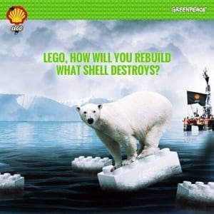 Greenpeace takes on Lego
