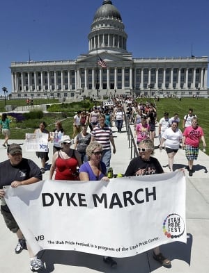 Pride Parade Mormons