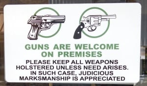 Gun Toting Waitresses