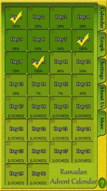 Ramadan Advent Calendar App