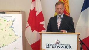 Natural Resources Minister Paul Robichaud