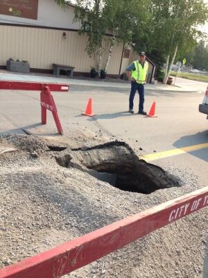 Forrest Drive sinkhole