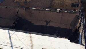 Roof collapse