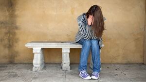 anxious teen