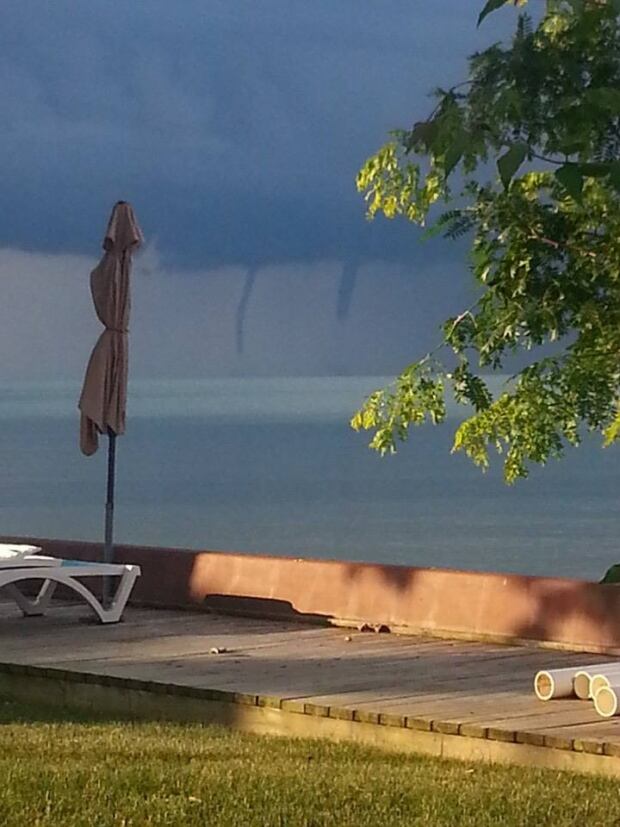 Waterspout warning