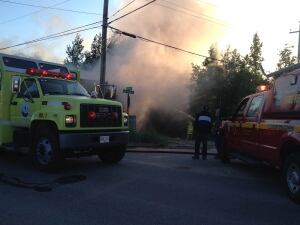 Fire at Happy Valley-Goose Bay furniture warehouse pic 3