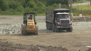 Construction on Pitter Patter lot