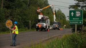 NB Power crews