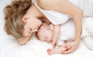 Sleeping infant