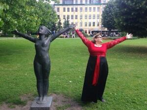 Lady Cove member in Riga, Latvia
