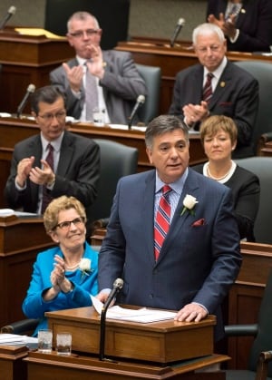 Finance Minister Charles Sousa tables budget on May 1