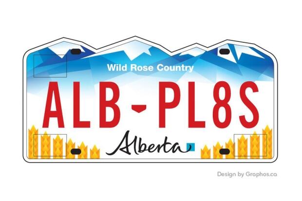 Proposed Alberta plate