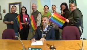 Jamie Snook proclamation for Pride Week