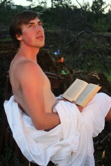 Kyall Rakoz in Ludwig & Lohengrin, Winnipeg Fringe Festival