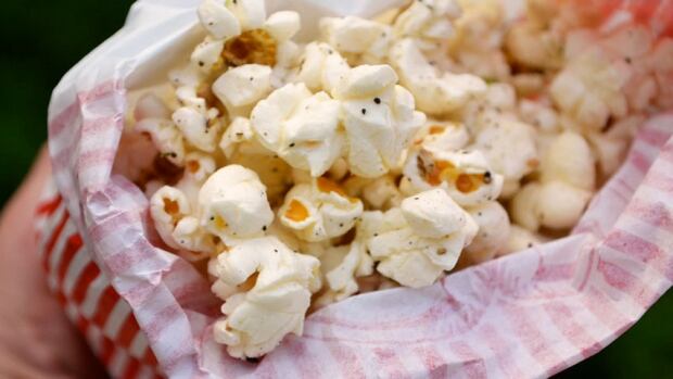 Truffled popcorn