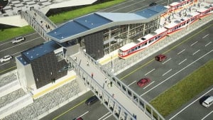 Tuscany C-Train Station