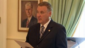 David Brazil cabinet swearing-in CBC
