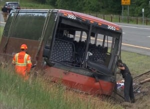Bus crash