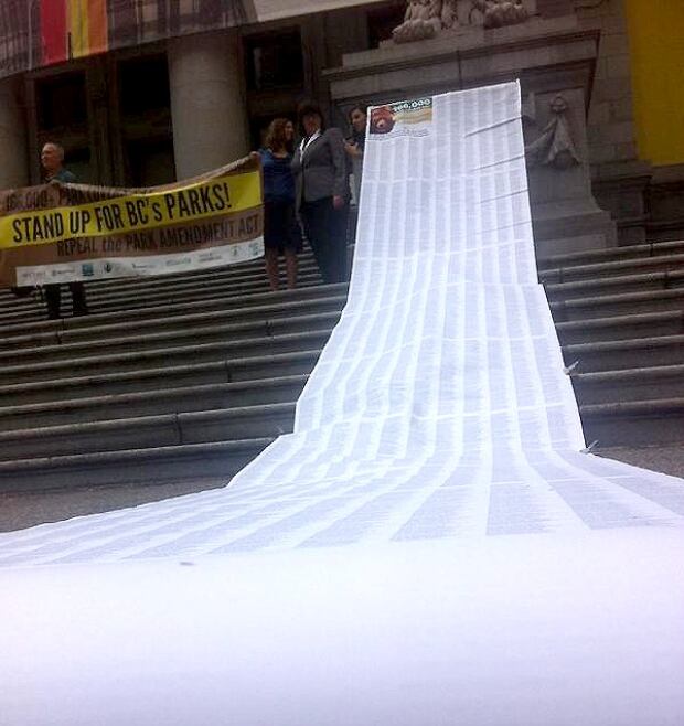 167,000 name petition unfurled