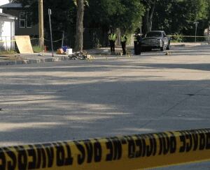 cyclist hit
