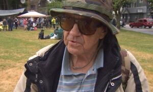 Oppenheimer Park homeless protest camp - JT