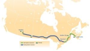 The proposed Energy East pipeline would see Alberta crude transported to refineries in Saint John.