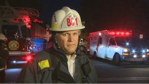 Sunshine Hills elementary school fire - July 23, 2014 - Battalion Chief Mike Richardson