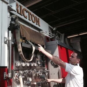 Fredericton Fire Department Assistant Deputy Chief David McKinley