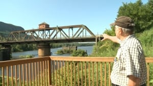 Lorne Krisko, James St. bridge