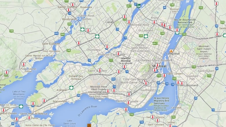 Weekend Roadwork Blitz Closes Many Quebec Roads Cbc News