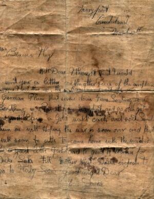 The letter