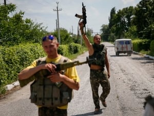 UKRAINE crisis soldiers