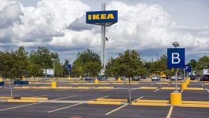 IKEA parking lot