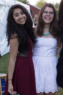 Anisha Cheema and Julianna Perkins