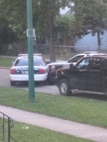 Stella Avenue standoff - Shaun Nodrick photo