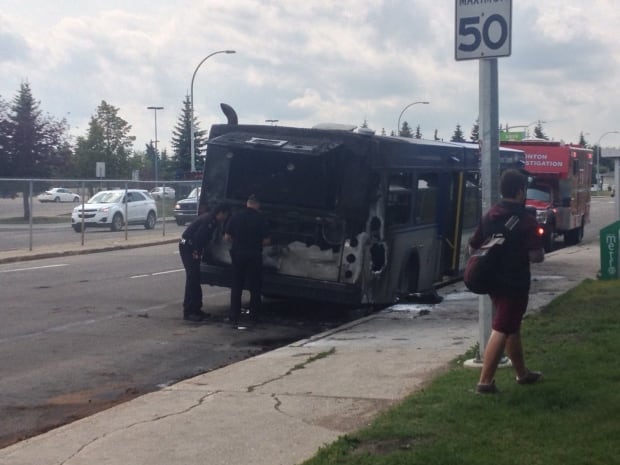 ETS bus fire