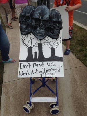 Northern Pulp mill protest