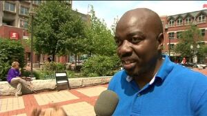 Cliff Nzombato, Nigerian living in Moncton